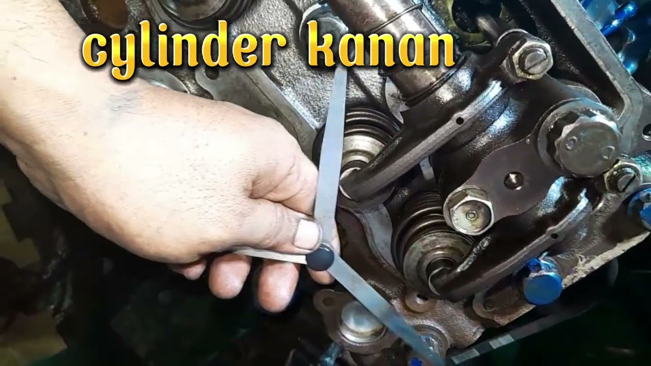 valve clearance v8 panduan stel Klep Fuso V8 8dc11 2a