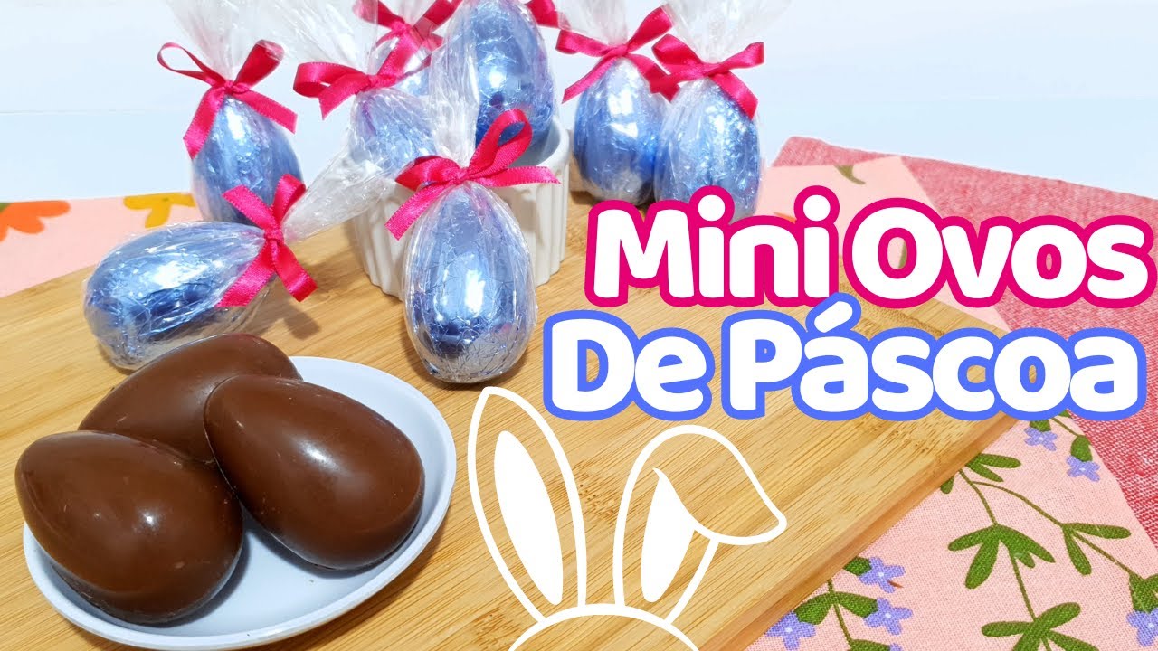 MINI OVOS DE PÁSCOA RECHEADOS