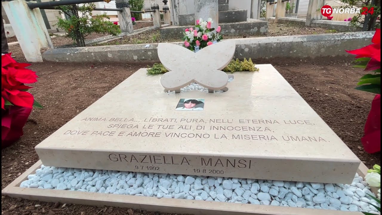 Andria, il monumento a Graziella Mansi