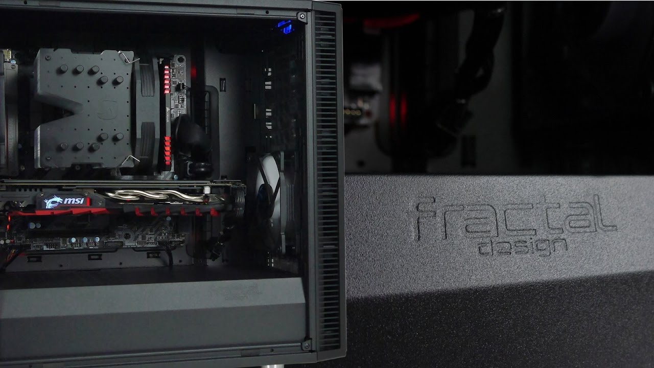 Składanie komputera do gier mATX i i5-7600K i GTX1060