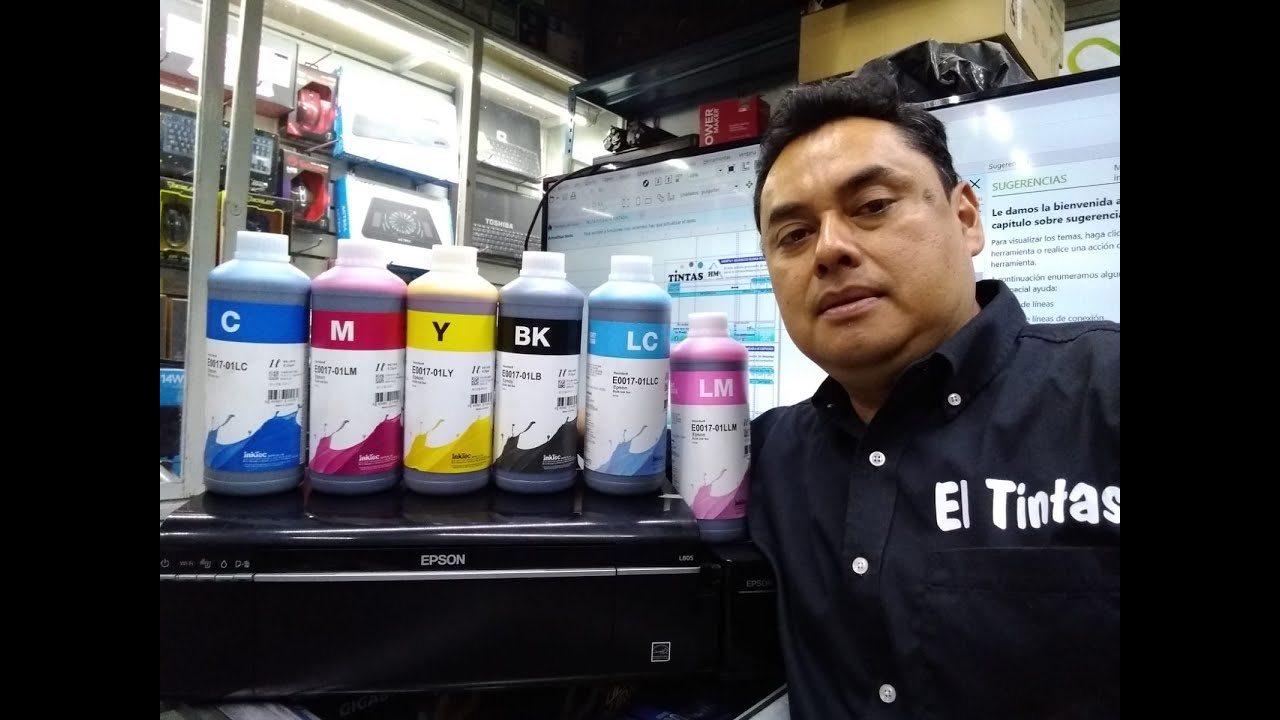 Tinta Generica para Impresoras Epson, Brother, Canon, HP