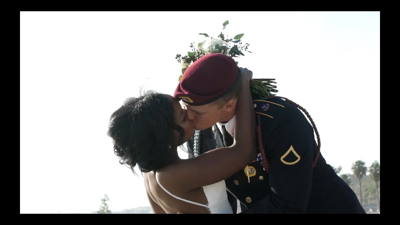 Sean and Sierra || Our Wedding Video || Romantic Interracial Wedding || Military Wedding