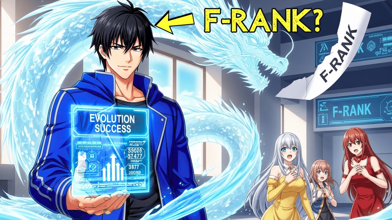 El CLASE F que HUMILLA a todos los GENIOS con su SISTEMA de NIVEL DIOS | Manhwa Resumen