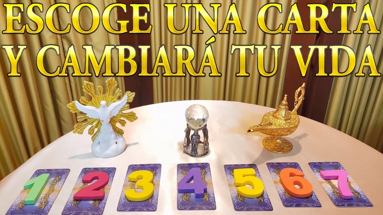 ESCOGE UNA CARTA Y CONOCE EL MENSAJE QUE CAMBIAR&Aacute; TU VIDA Tarot Gratis