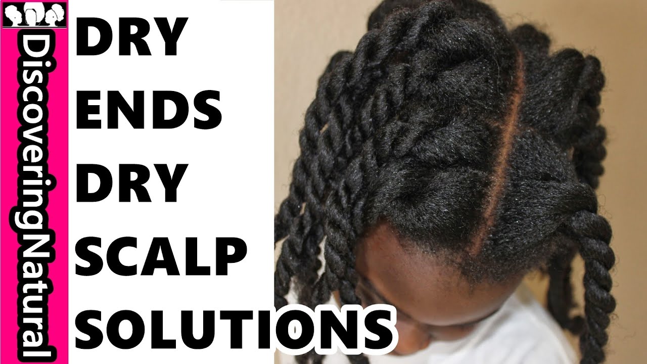 Dealing with Dry Ends and Dry Scalp | Natural Hair