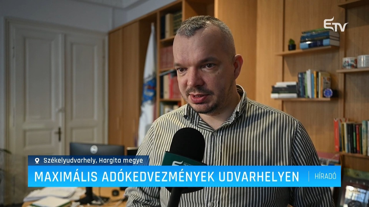 Maximális adókedvezmények Udvarhelyen – Erdély TV