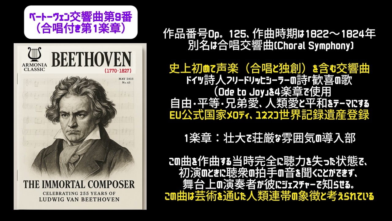 ベートーヴェン交響曲第9番1楽章