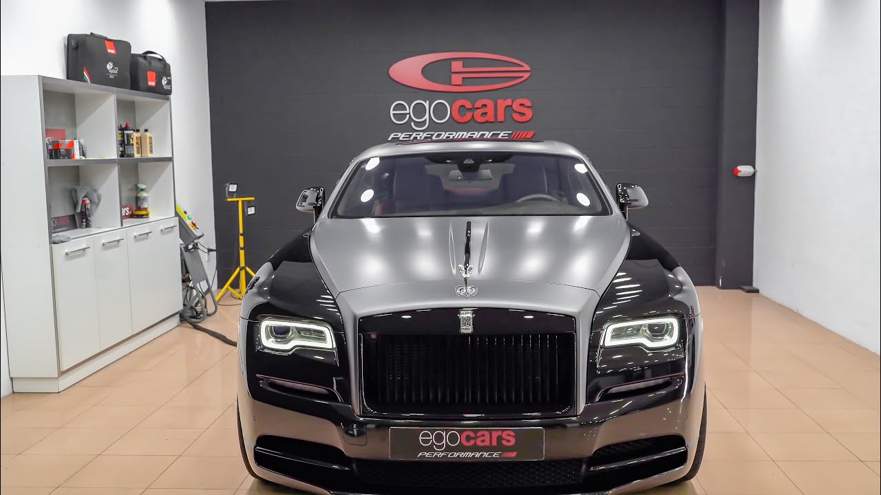 ROLLS ROYCE WRAITH!! DETAILING CERAMIC COATING REVIEW 4K