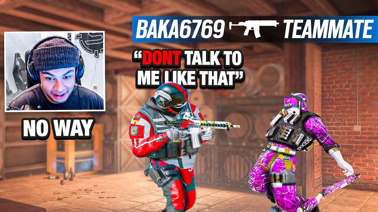 I Met The Most SALTY Teammate Ever (CRASHOUT)