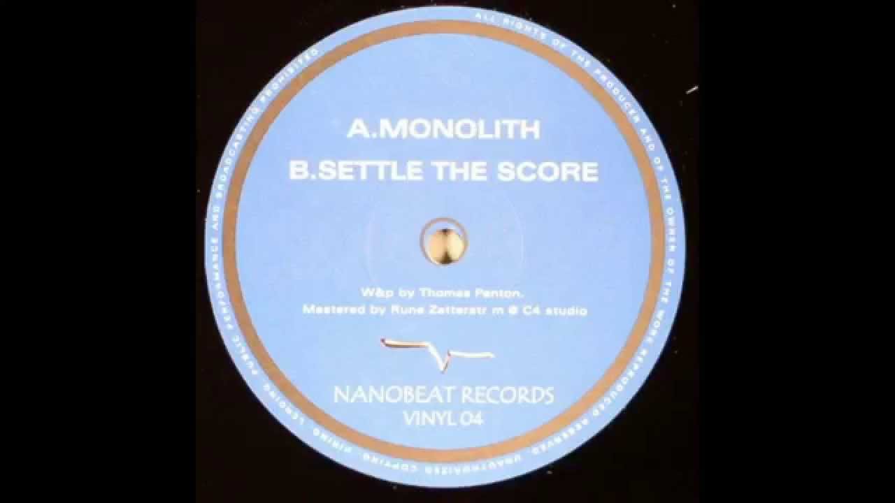 Thomas Penton ‎– Settle The Score (Original Mix)