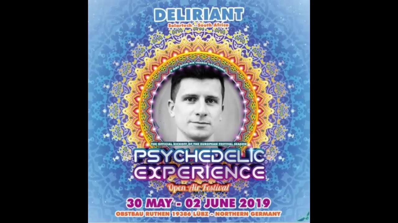 DELIRIANT - Live Set Warm Up - Psychedelic Experience 2019 [Psytrance]