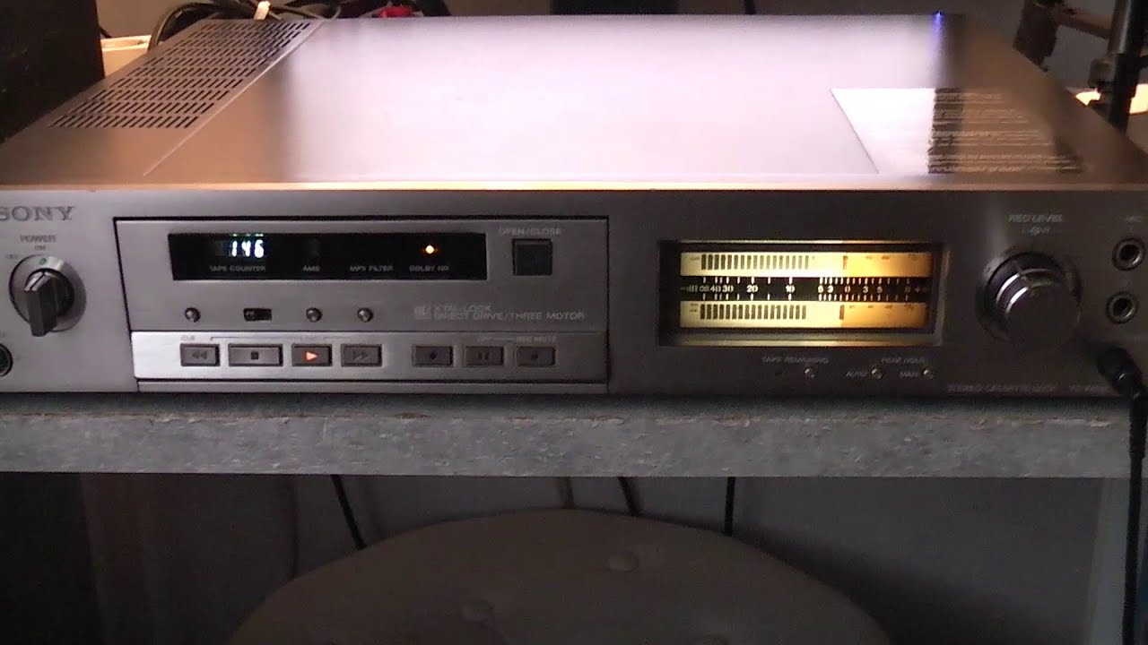 Sony TC-K88B. Naprawa + demo.