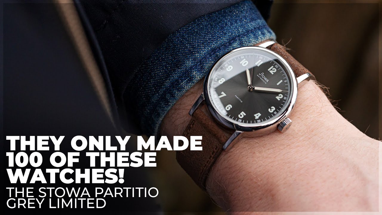 They've only made 100 of these watches.. - The Stowa Partitio Grey Limited | Your Next Watch Review?