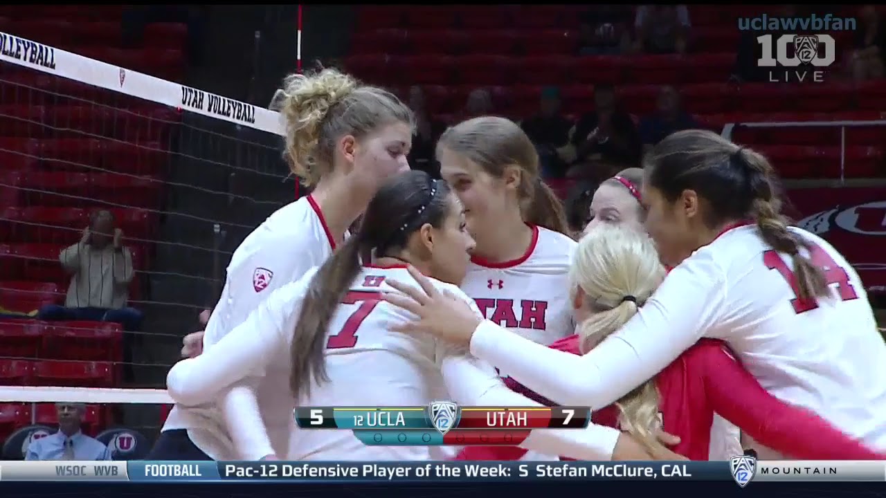 UCLA at Utah - NCAA Women's Volleyball (Oct 9th 2015)