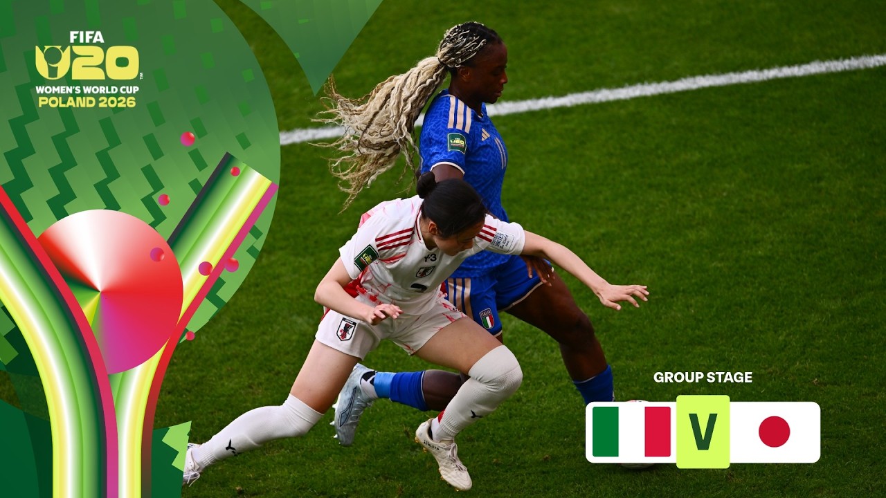 Italy vs Japan | FIFA U-20 Women's World Cup 2026&trade;