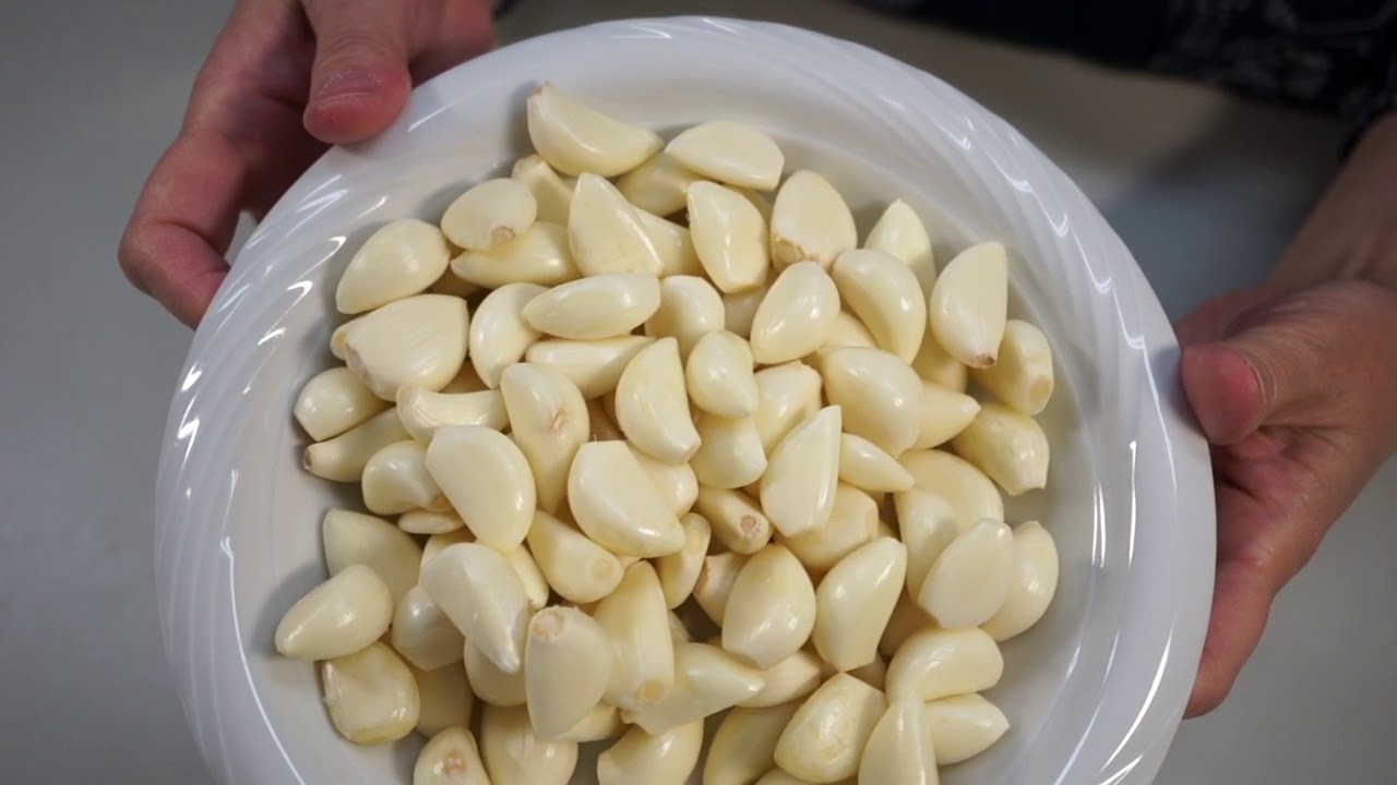 【にんにくはちみつ漬けの作り方】簡単健康食品　世界一受けたい授業