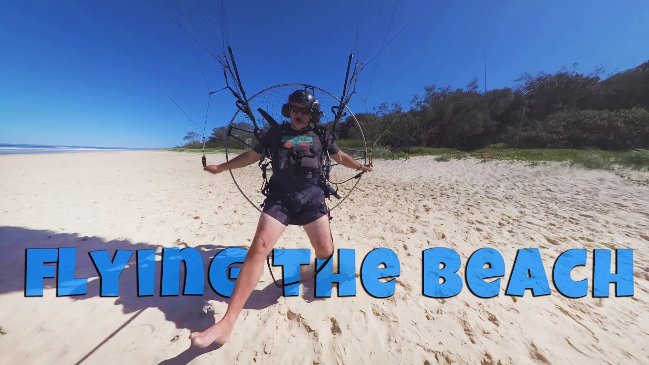 Paramotor Beach Flying