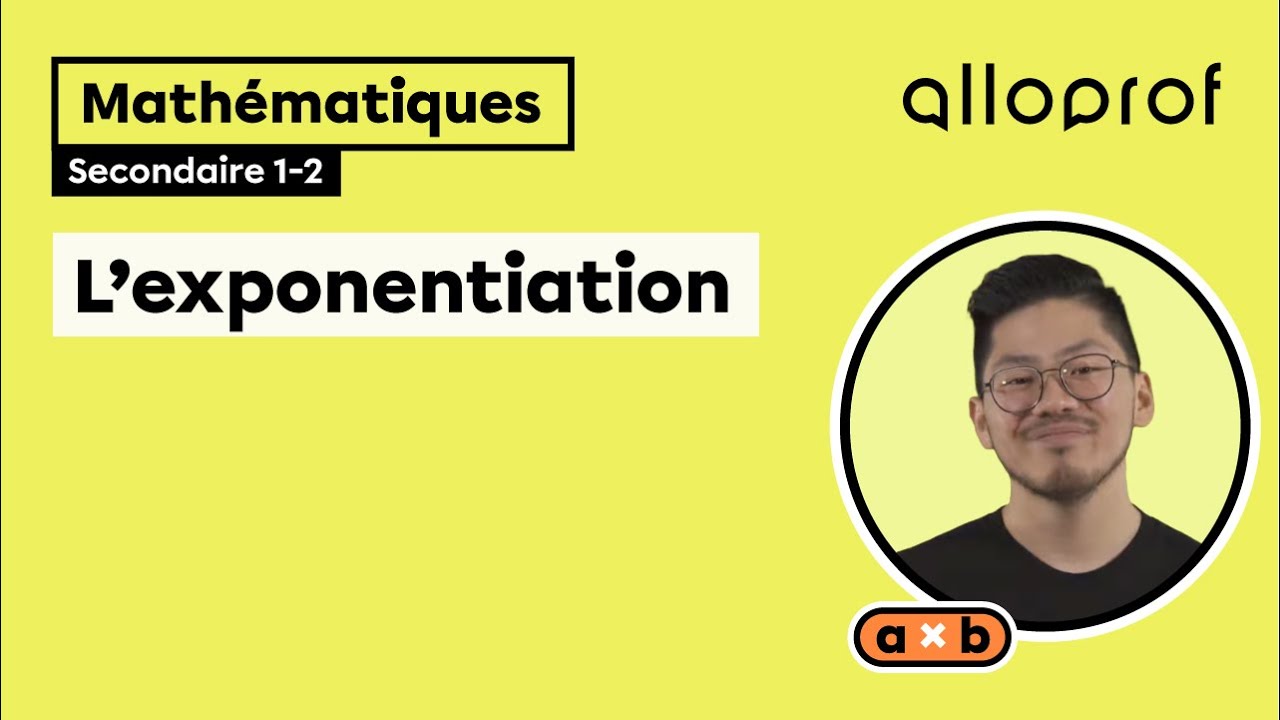 L’exponentiation | Mathématiques | Alloprof