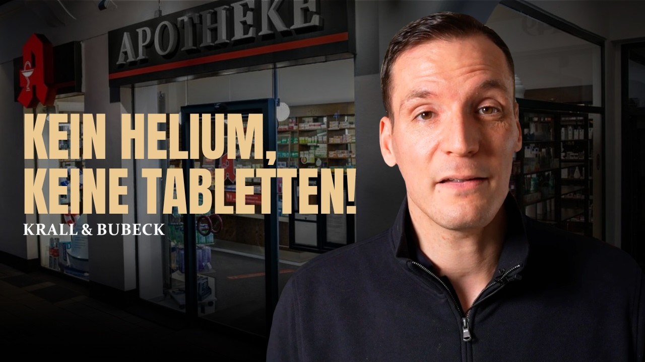 Helium-Krise: Warum dein Apotheker bald NICHTS mehr hat! | Krall & Bubeck