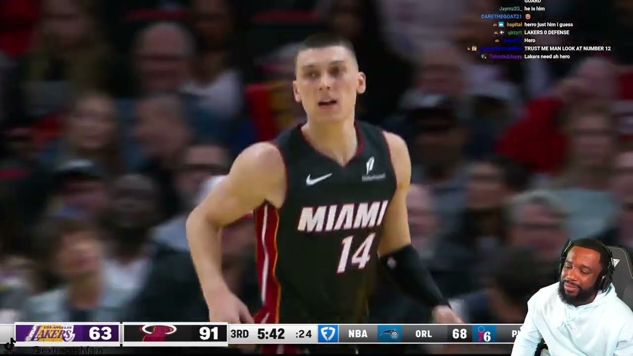 CashNasty Reacts To LAKERS at HEAT | FULL GAME HIGHLIGHTS | December 4, 2024