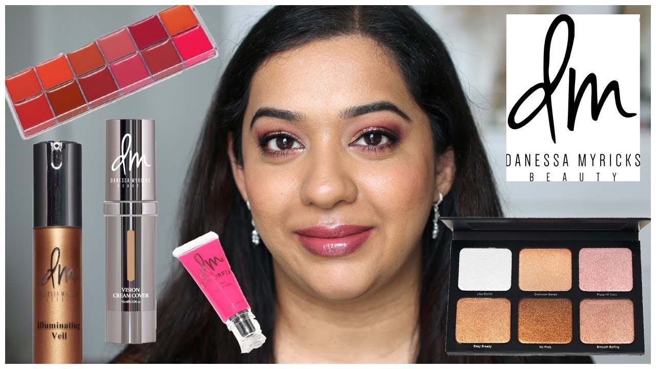 Full Face of Danessa Myricks beauty products - Black woman owned beauty brand