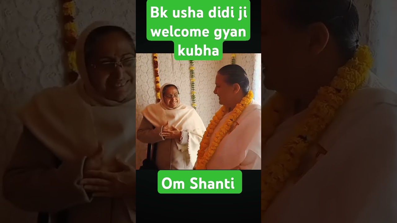 #bkusha didi welcome prayagraj Gyan khumba #bhramakumaris #shorts #short #shortvideo