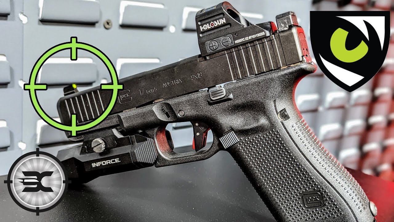 Новые оптические прицелы для Glock 17