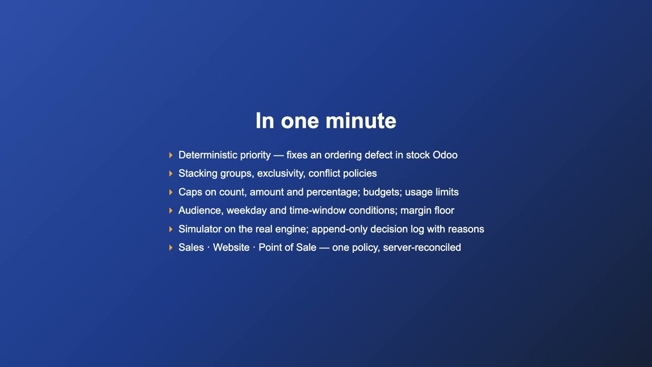Stop Guessing Why an Odoo Promotion Didn't Apply &mdash; DO Multi Promotion for Odoo 19 (Full Demo)