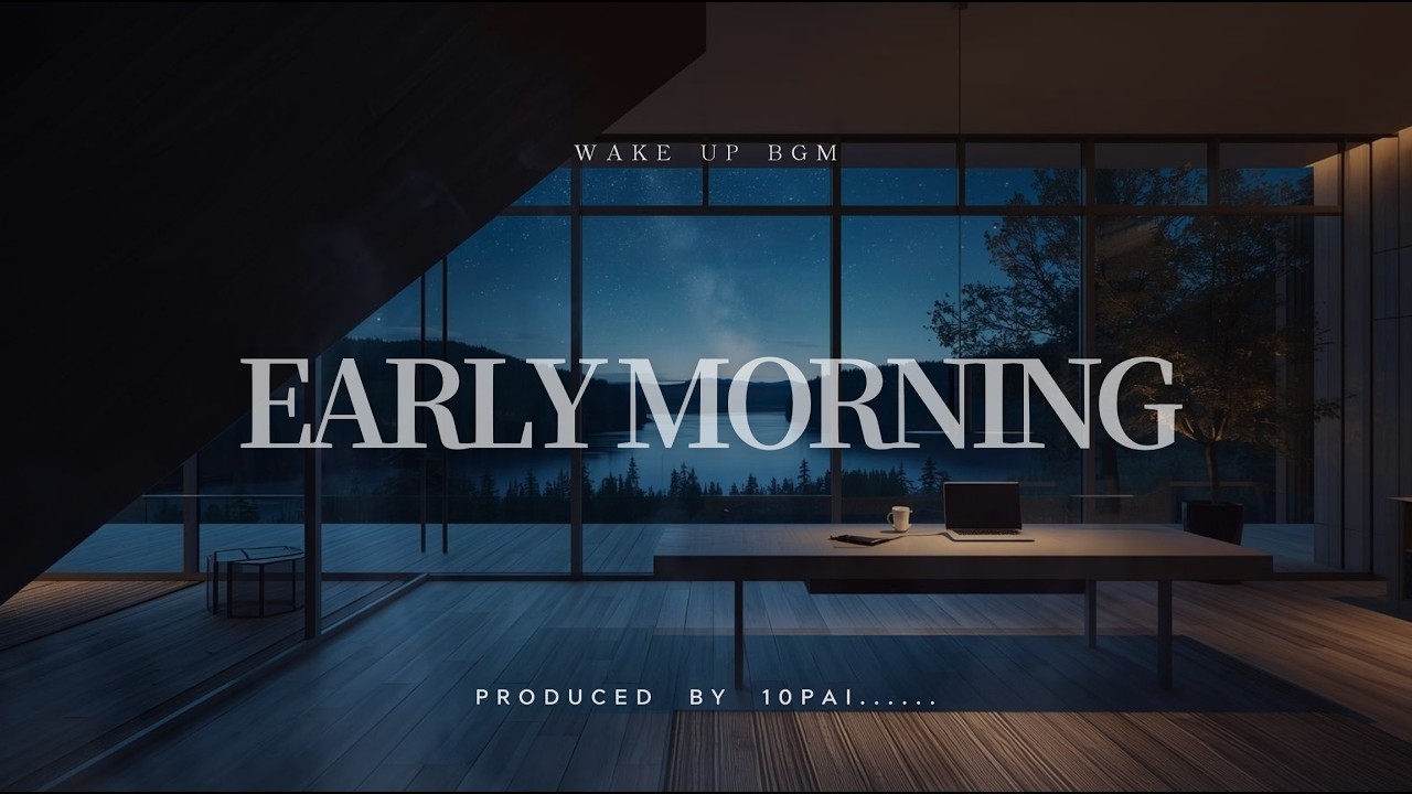 Deep Focus［early morning］1hour work & study music piano BGM