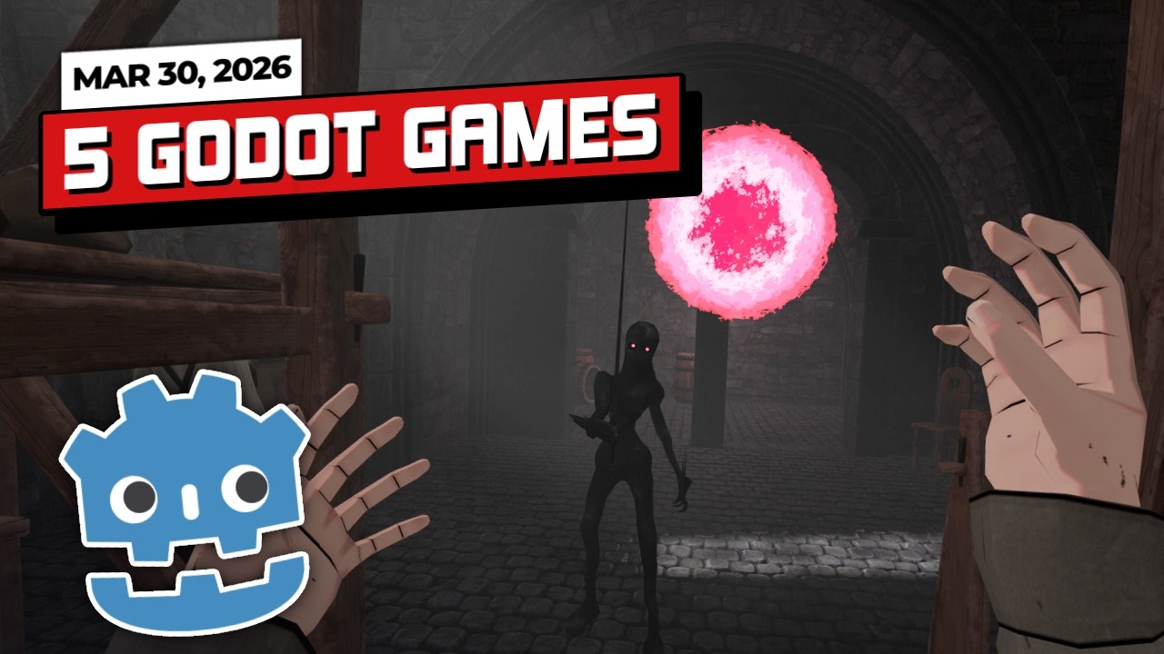 5 Games Made in Godot To Inspire You (03/30/26)