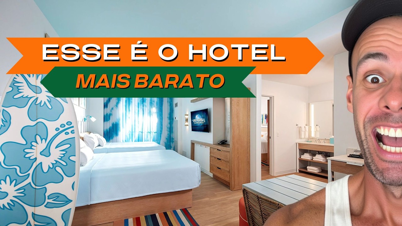O hotel mais barato da Universal Orlando - Endless Summer Resort - Surfside Inn