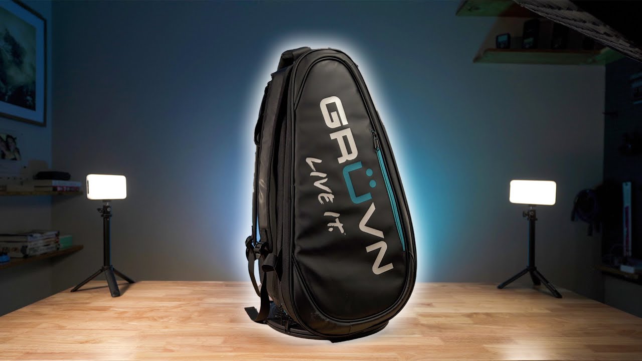 One of the better pickleball bags out there (GRUVN Court Backpack)