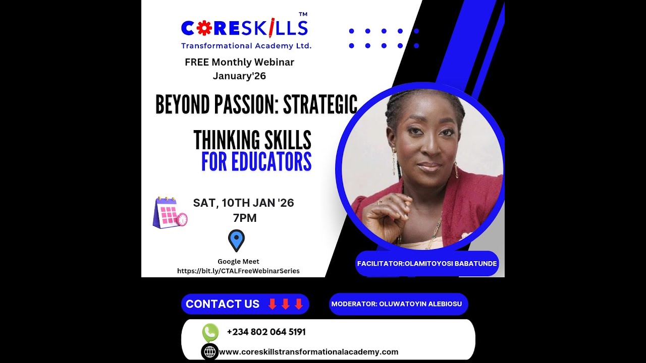 CTAL TRIBE JANUARY WEBINAR