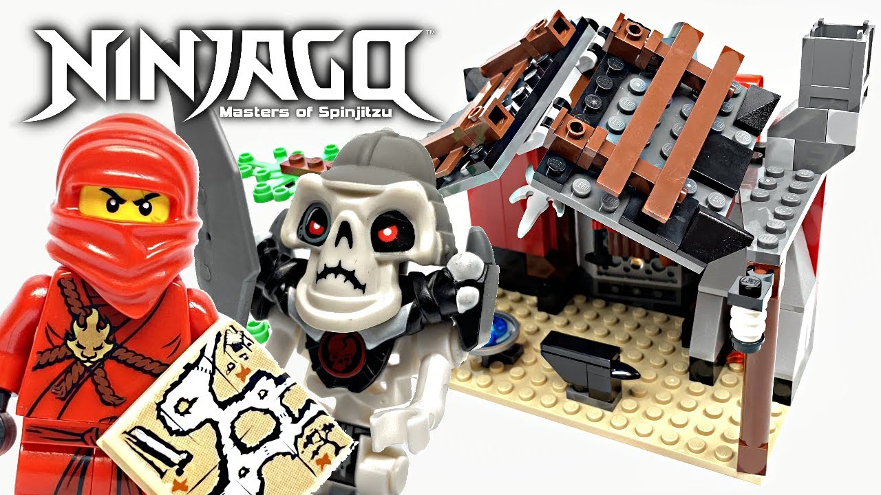 Classic LEGO Ninjago Blacksmith Shop review! 2011 set 2508!