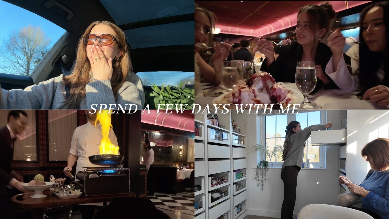 VLOG spend a chill few days with me and going to Carbone!🤍