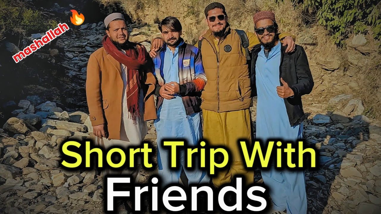  Short trip with friends.dosto nay khob enjoy keya🤩.Adnan kuty say dar gaya🤣🤣