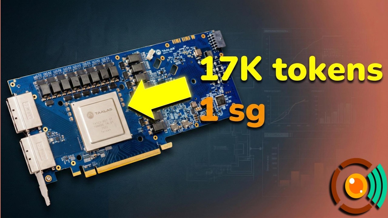 Taalas HC1. Un LLM en un chip.