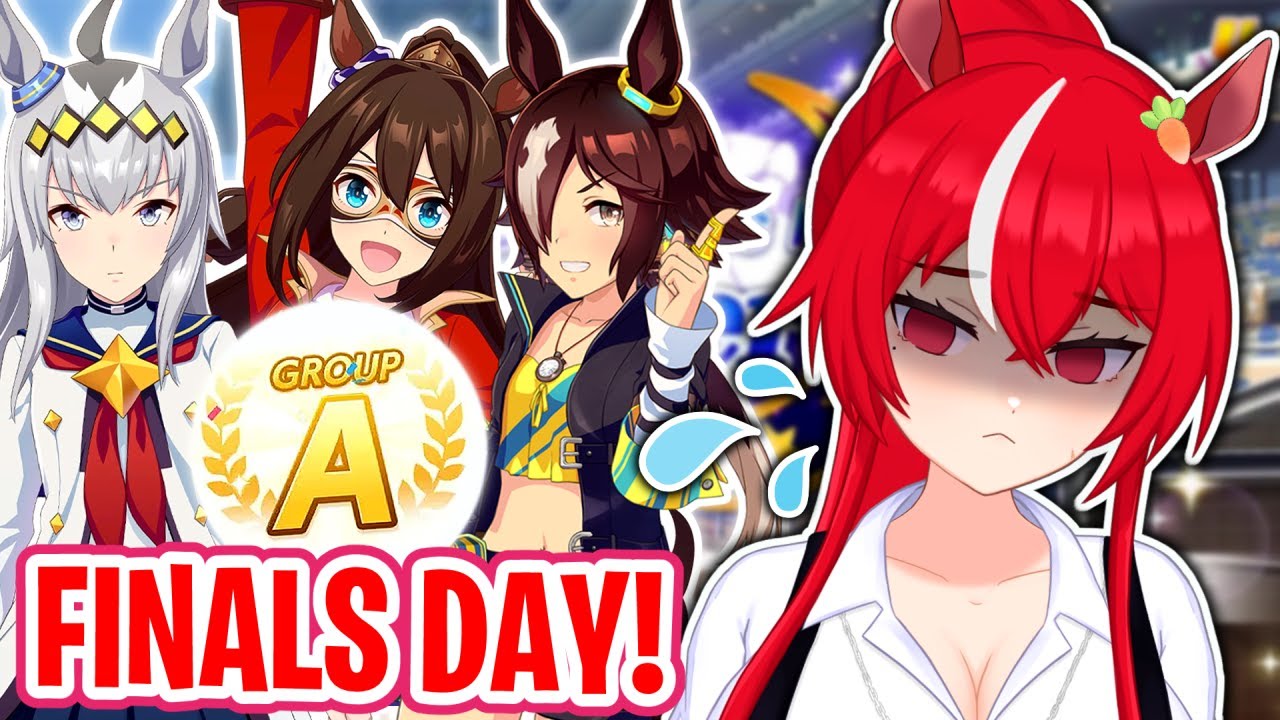 Umamusume Can I SURVIVE The Group A Cancer Cup Finals?! It's SO SWEATY! | 🔴LIVE VTuber