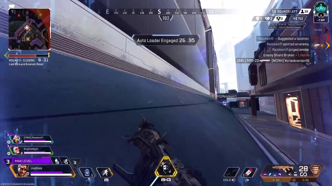 Apex s28 ranked/wild w/ le duck