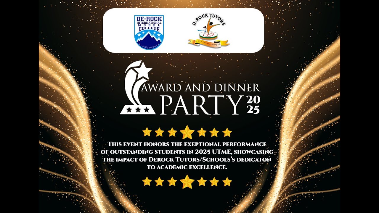 DE-ROCK UTME 2025 AWARD AND CELECBRATION