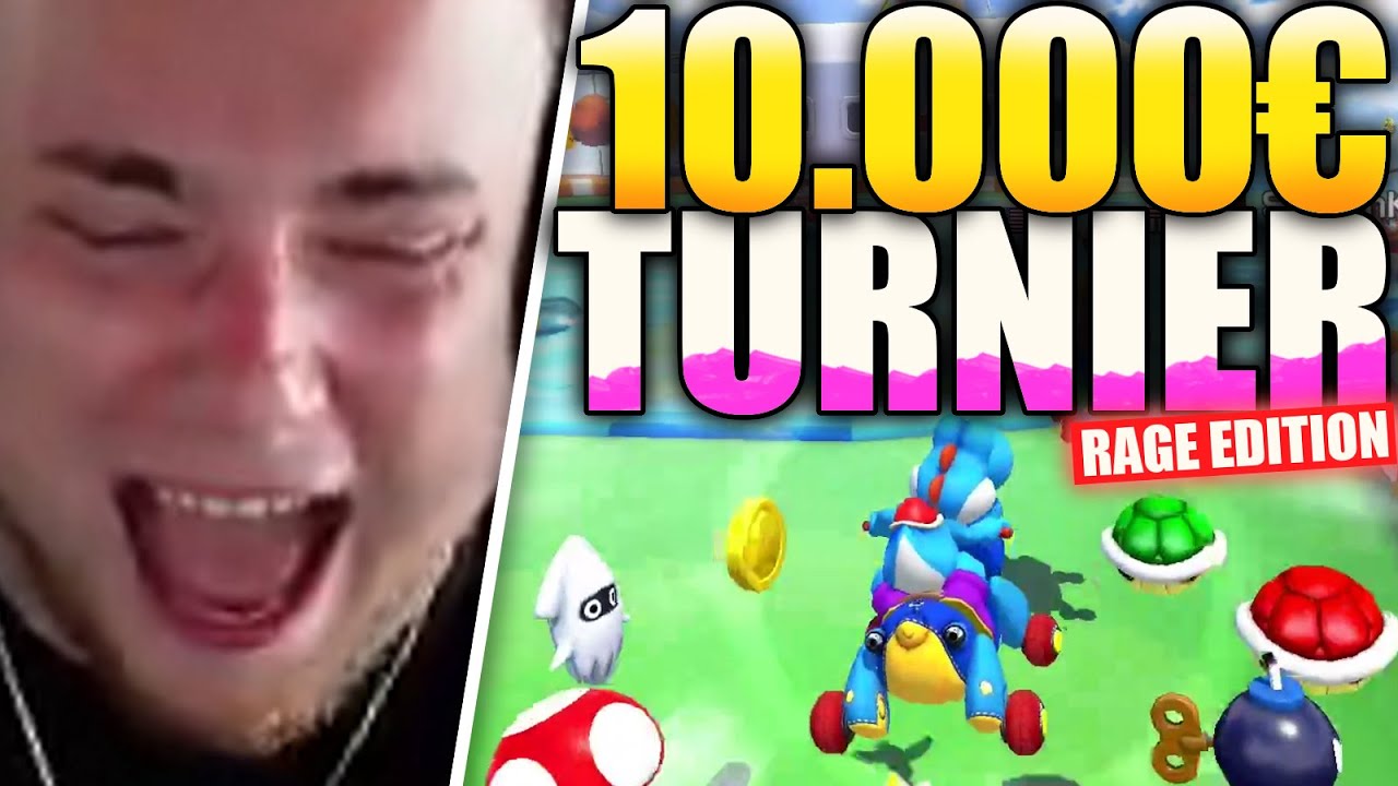 EXTREMER RAGE! 🤬 10.000€ MARIO KART TURNIER #2 🏆 | SolutionLIVE