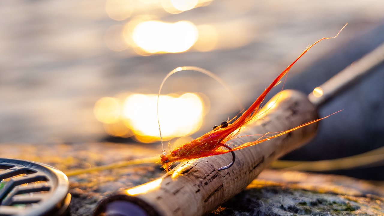 Orange Spey Shrimp - Redesign on My Favorite Fly