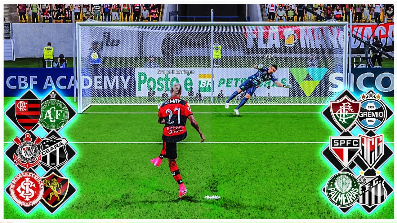 OITAVAS DE FINAIS DO CAMPEONATO BRASILEIRO DE PÊNALTIS 2021!! PES 2021