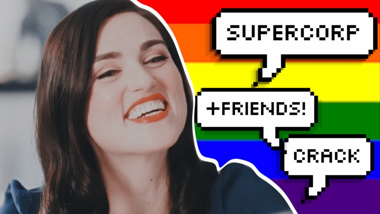 ✧˖° Supergay Crack ✧˖° |part 3| SUPERCORP+FRIENDS!