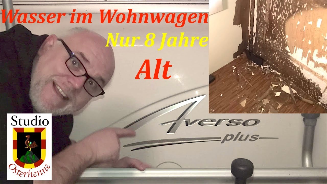 Wohnwagen Wassereinbruch Bürstner ab Modell 2010 Averso Plus