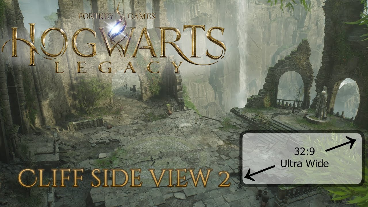 Cliff side view 2 - Hogwarts UW