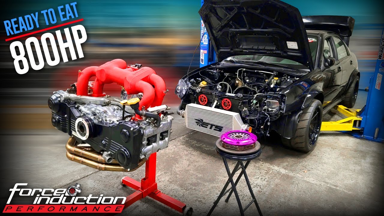 800+HP Blobeye STi Ready to Eat!!! // Final Assembly & First Startup | Fi Performance