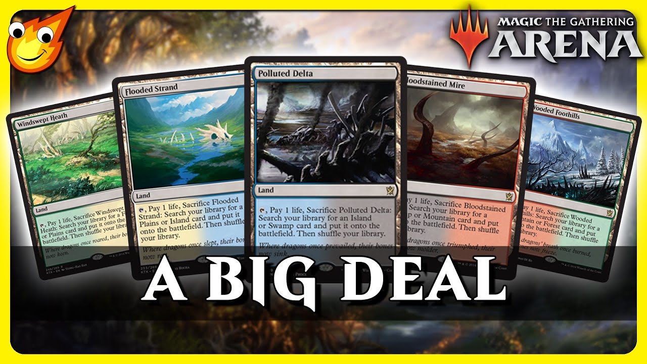 Why are Fetch Lands such a big deal? | Timeless MTG Arena