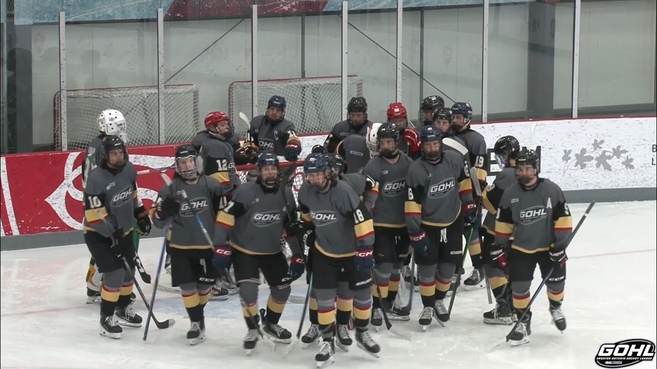 Турнир Макферсона (матч за бронзовые медали) - команда GOHL U18 против команды Pittsburgh Jr. Pen...