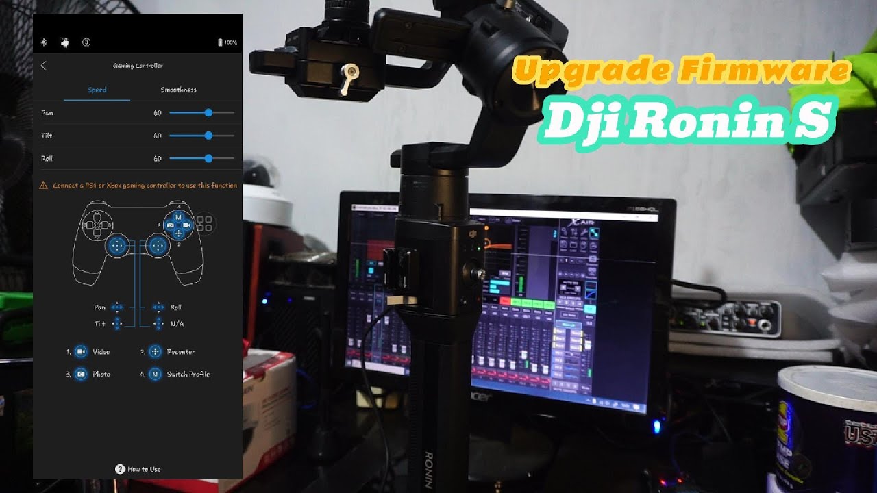 Cara Upgrade Firmware Gimbal Dji Ronin S ke Versi V2.4.1.30 250729